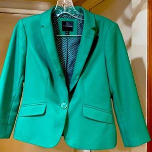 Green blazer